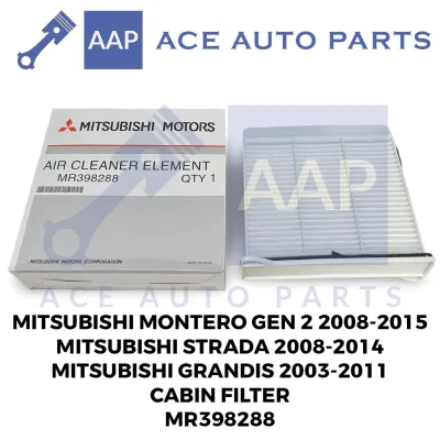 Mitsubishi Montero Gen 2 08-15 Strada 05-14 Cabin Filter Aircon Filter MR398288