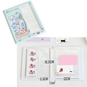 Photo Booth Album Photocard Holders Binders for Idol Fan Picture Display Photo Strips Collecting Book 40 Page Organizers