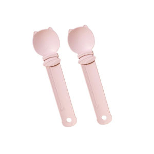 2PCs Cat Strip Squeeze Spoon Cat Strip Feeder for Lickable Wet Cat TreatsLiquid Snack Feeding Tool Cat FeederSupplies