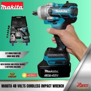 Makita 48 volts cordless impact wrench