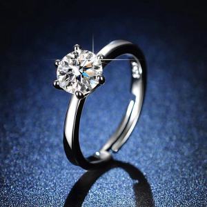 Promise Ring Cubic Zirconia Romantic Ring With Promise Box Wedding Engagement Woman 925 Silver Jewelry