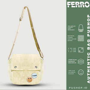 Tas selempang 3in1 set pria kekinian Terbaru Pushosp Terlaris Ferro New free dua bros