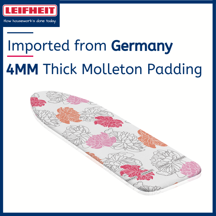 Leifheit Cotton Comfort Ironing Board Cover [3mm thickness cotton