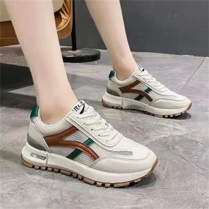 2026ฤดูใบไม้ผลิ ใหม่ รุ่นQ93 รองเท้าแฟชั่นหญิง ผ้าตาข่าย รองเท้าผ้าใบ รองเท้า Argan ระบายอากาศได้ดี ดีไซด์สวยและใส่สบาย เหมาะกับใส่กลางแจ้ง