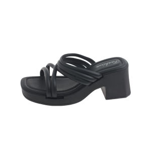 [Free Shipping] 2026 New High-Heeled Slippers For Women Summer Outdoor Wear Height-Increasing Non-Slip Sandals Fashionable Wedge Heels For Women