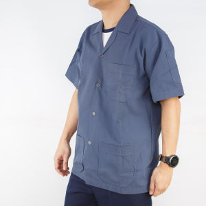 เสื้อช็อปนักศึกษาการอาชีพ ผ้าโทเร ปักตราโลโก้อาชีวะ เรียบร้อย เท่ห์ ดูดี เป็นสินค้าของไทยด้วยนะ