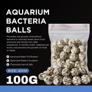 Aquarium Bio Bacteria Balls Biological Filter Media for Nitrifying Bacteria Freshwater & Salt Water