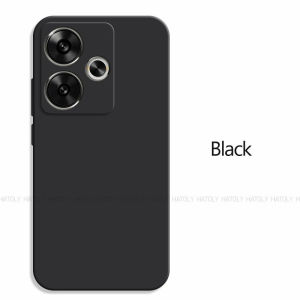 Casing For OPPO A3X 5G 2024 Square Liquid Silicone Soft Case For OPPOA3X 3X A 3 X CPH2681 Casing Camera Protection Soft Shockproof Cover