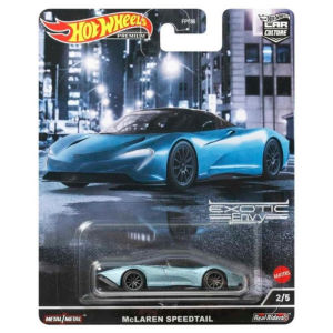 Mô hình xe McLaren Speedtail Car Culture Series: Exotic Envy 1:64 Hot Wheels Premium