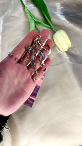 Y2K Phóng Đại nơ lớn Bông tai lủng lẳng Cho Phụ Nữ Không Thường Xuyên Zircon Bow Ngọt Ngào Phụ Kiện Thời Trang