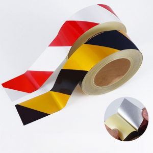 Reflective film stickers safety warning signs night reflective stickers waterproof black and yellow anti-collision twill reflective film