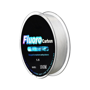 4.13LB-34.32LB Monofilament Line 100m Fluorocarbon Coating Fishing Line 0.14-0.5mm Fast Sinking Line Abrasion Resistant