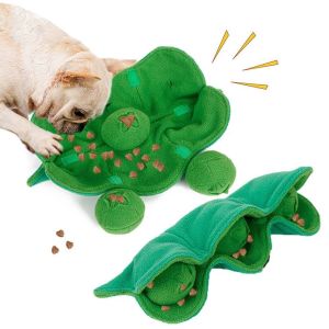 OUTOPEN Squeaky Indoor Play Treat Dispenser Slow Feeder Snuffle Mat Dog Snuffle Bowl Dog Puzzle Toys Pet Supplies Puppy Chew Toy Sniffing Dog Toy