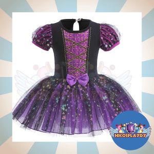 hiCosplaydy Kids Halloween Princess Costume Dress Cosplay Dress Romper Ballet Performance Dress