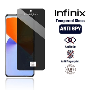 Tempered Glass Anti Spy Infinix Note 50x 50 50 Pro 40 40 5G 30 30 5G 30 Pro 30 Vip 30i Pelindung Layar Hp Anti Gores/TG Anti Privacy/Kepo/Intip