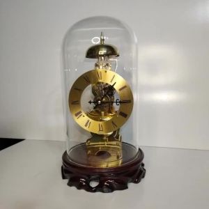 xpkQ Vintage Mechanical Table Clocks Hour Chime Table Clocks Mechanical Lock Cylinder Desk Clocks Gorgeous Ornate Home Decor N7Y3P