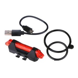 Đèn xe đạp thể thao KIOTOOLL siêu sáng có còi pin sạc usb led T6 chống nước