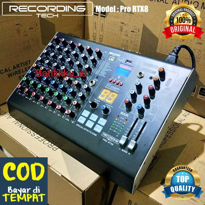 [ORIGINAL BISA COD] MIXER RECORDING TECH PRO RTX 8 PRORTX8 PRO RTX8 ...