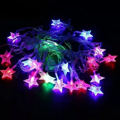 Lampu Natal Model Bintang Warna Warni Lampu Tambler Lampu Tumblr Dekor