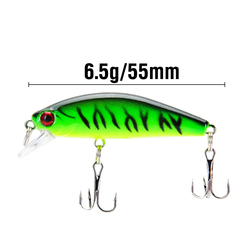 7.6g-10g Luminous Buzz Bait Fishing Lure 3D Eyes Plastic Hard Bait