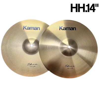Kaman ฉาบกลองชุด ขนาด Hi-Hat 14นิ้ว ฉาบ 16นิ้ว 18นิ้ว 20นิ้ว