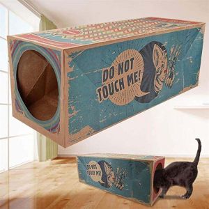 FUYEKN Funny Foldable Hide and Seek Toys Dual Way Tunnel Kitten Tunnel Cave Tunnel Tube Pet Supplies Cat House Toy Cat Tunnel Toy