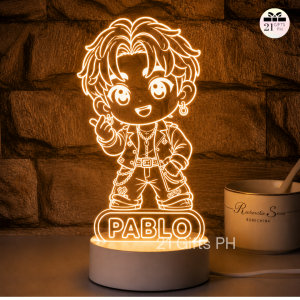 SB19 Acrylic LED Lamps for Display Gifts Personal Use Desk Table Light