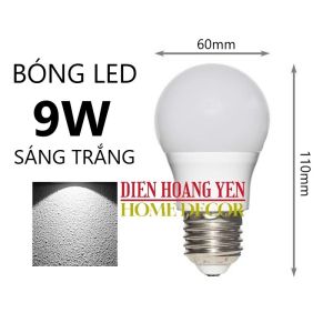 Bóng búp tròn 12W Bóng đèn Led siêu sáng ánh sáng trắngchống nước thích hợp trang trí quán cafenhà hàngtrong nhà và ngoài trời.
