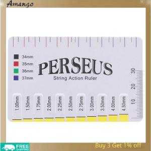 Amango Guitar Accessories Gauge Ruler Electric Guitar Tool For String Instruments