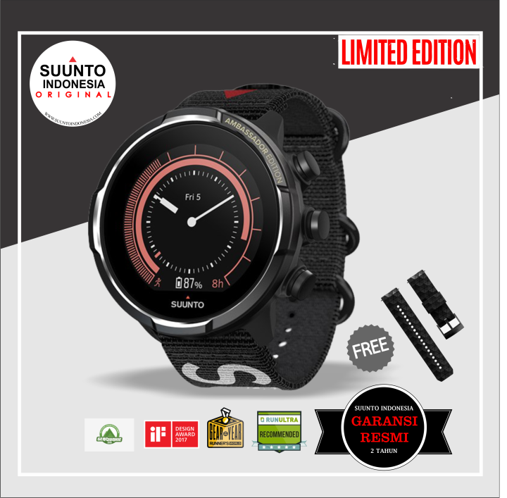 SUUNTO BARO TITANIUM AMBASSADOR EDITION ORIGINAL GARANSI RESMI