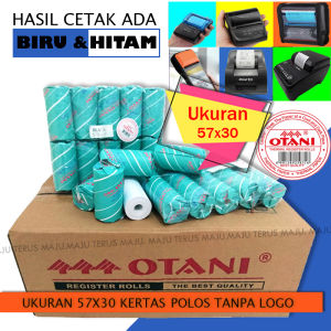 Kertas Struk Thermal EDC & Printer Bluetooth 57/58X30 Bisa Bayar ditempat (COD) isi 10 roll