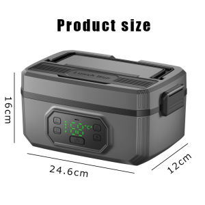 Rechargeable Electric Lunch Box Stainless Steel Vacuum Insulated Thermal Lunch Box Portable Bentgo Lunch Box Food Warmer For School offices Outdoor Camping