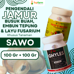 Obat Jamur Pohon Sawo / Obat Hama Akar Batang Sawo / Obat Jamur Pada Pohon Sawo / Obat Hama Jamur Akar Sawo / Obat Jamur Pada Batang Sawo / Obat Pertumbuhan Pohon Sawo / Fungisida Topfarm
