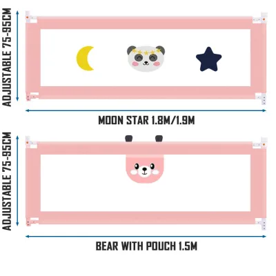 Baby Bed Guards/Rails Fence Vertical Single side Lift Fall Prevention Safety Edge and Corner Guards