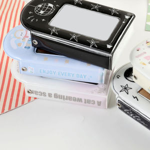 🔥🔥🔥Aofulai Cute Photo Album 3 Inch Photo Card Holder Idol Card Binder Collection Book 32 Pocket Book Album Photocard Storage Case
