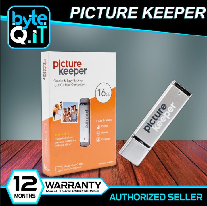 Picture Keeper Photo & Video USB Flash Drive for Mac and PC Computers ...