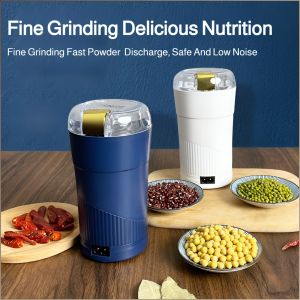 Grinder Small Damage Pulverizer Overheating Protection Multi-functional Grinding Durable Seasoning