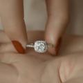 Camilla Jewelry Engagement Ring For Women Original/White Gold Ring Pawnable 18k/Luxury Square Diamond Real Moissanite Ring With Gra Certificate/925 Silver Original Italy Legit/Jewelry Gold Pawnable Sale/ Promise Ring With Box/Saudi Gold 18k Pawnable Legit. 