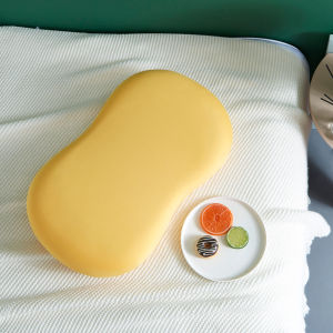 35X55cm Egg Cat Belly Pillow Soft Memory Foam Pillow Soft Comfort Neck Pain Relief Ergonomic Pillow for Sleeping Support 510g