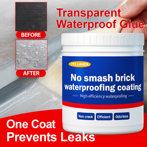 Transparent Water Proof Glue Sealant Repair Roof Wall Cracks Leaks Adhesive Waterproof Coating Paint Cement Water Proof Glue For Leakage