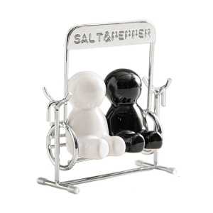 ชุดชิงช้าเซรามิก2ชิ้น Toples Bumbu กันหก Essential สำหรับพ่อครัวที่บ้าน