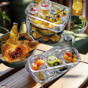 [COD] Undis 1 Set Kitchen Storage Box Tableware Decoration 1 6 Dollhouse Mini Fresh Keeping Box Lunch Box Model Miniature Vegetable Preparation Plate