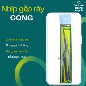 Nhíp gấp ráy tai loại dày Nghĩa Vina.