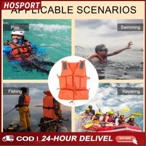 5 PCS Adult Life Vest With Whistle Boats Fishing Vest Swimming Drifting Vest for Boating Swimming Watersports