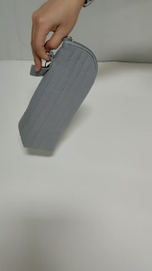 Aluminum Foil Insulated Baby Bottle Organizer Bag Breathable Cotton For Strollers Attachment And Travel Convenience