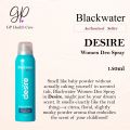 Desire Blackwater Women Deo Spray 150ml -  GP Health Care (blue). 