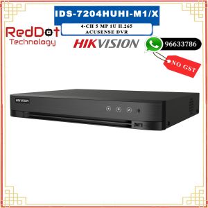 HIKVISION iDS-7204HUHI-M1/X 4-ch 5 MP 1U H.265 AcuSense DVR