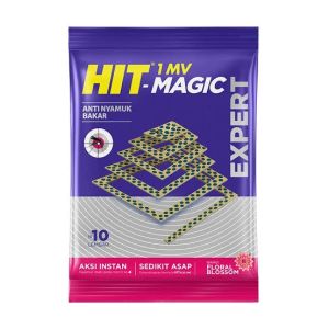 HIT EXPERT PIRAMIDA BAKAR ISI 10 ANTI NYAMUK BAKAR SEDIKIT ASAP 0.13FU ECERAN