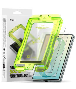 RINGKE® COVER DISPLAY EASY SLIDE PRO Samsung Galaxy Z Fold 8 (2-Pack) Crystal Clear Anti-Scratch Outer Display Tempered Glass