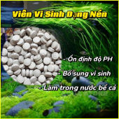 1 Viên Vi Sinh làm trong nước hồ cá - Tạo môi trường vi sinh cân bằng